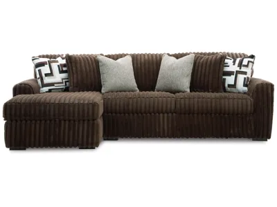 Signature Design by Ashley Midnight-Madness 2-Piece Sectional Sofa with Chaise - 98104S1