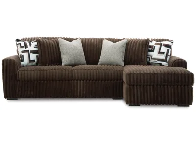 Signature Design by Ashley Midnight-Madness 2-Piece Sectional Sofa with Chaise - 98104S2