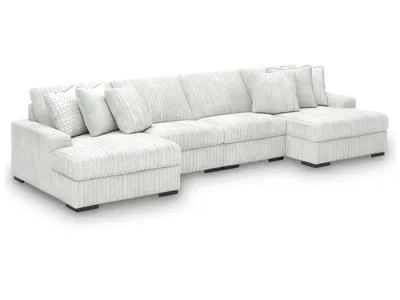 Signature Design by Ashley Stupendous 4-Piece Sectional with Double Chaise - 25903S5