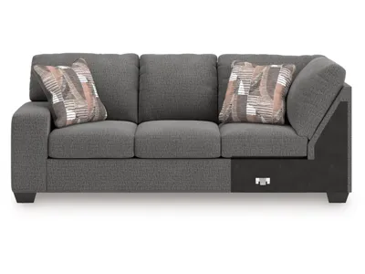 Signature Design by Ashley Newellen Left-Arm Facing Sofa with Corner Wedge - 4840548