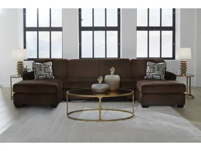 Signature Design by Ashley Kimlee 3-Piece Sectional with Double Chaise - PC35603S3