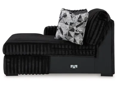 Signature Design by Ashley Midnight-Madness 3-Piece Sectional with Chaise - 98103S10