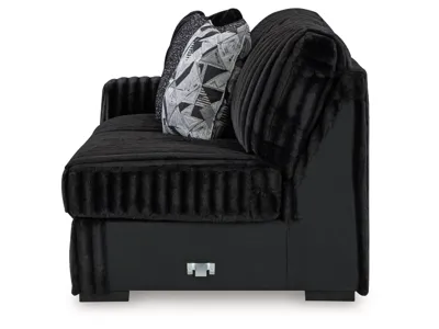 Signature Design by Ashley Midnight-Madness 3-Piece Sectional with Chaise - 98103S9