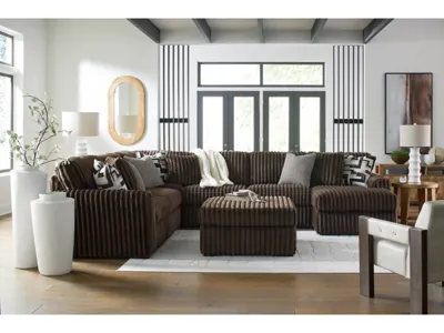 Signature Design by Ashley Midnight-Madness 3-Piece Sectional with Chaise - 98104S10