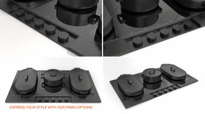 36" Fulgor Milano 700 Series Enova Induction Cooktop - F7ECIK36MB1