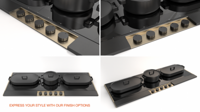 48" Fulgor Milano 700 Series Enova Induction Cooktop - F7ECIK48MB1