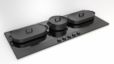 48" Fulgor Milano 700 Series Enova Induction Cooktop - F7EIK48MB1