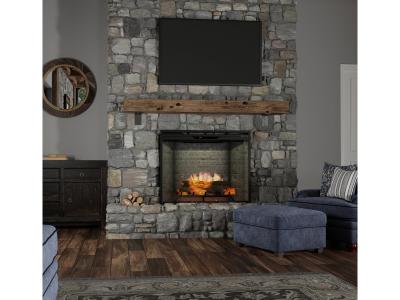 42" Revillusion Built-In Firebox in Neutral Brick - REV42-NB