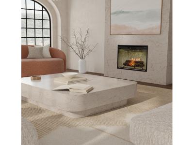 42" Revillusion Built-In Firebox in Weathered Concrete - REV42-WC