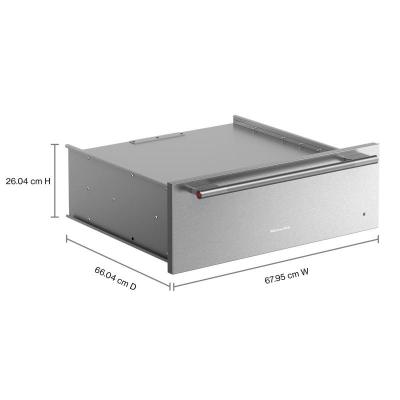 27" KitchenAid Slow Cook Warming Drawer - KWES727SPS