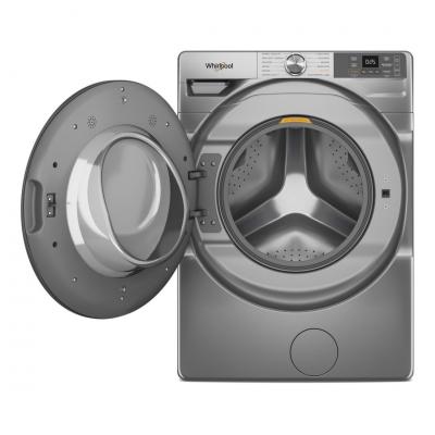 27" Whirlpool 5.2 Cu. Ft. Front Load Washer and 7.4 Cu. Ft. Front Load Electric Dryer - WFW5720RR-YWED5720RR