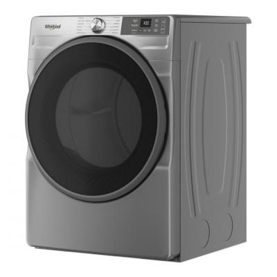 27" Whirlpool 5.2 Cu. Ft. Front Load Washer and 7.4 Cu. Ft. Front Load Electric Dryer - WFW5720RR-YWED5720RR