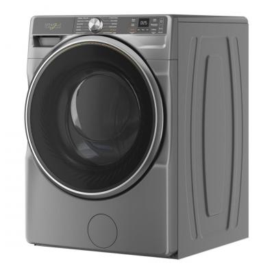 27" Whirlpool 5.8 Cu. Ft. Front Load Washer and 7.4 Cu. Ft. Dryer with Wrinkle Shield Option - WFW6720RR-YWED6720RR