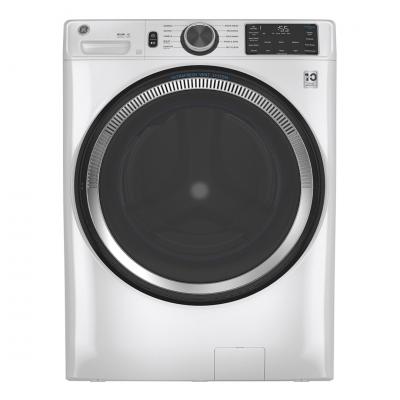 28" GE 5.5 Cu. Ft. (IEC) Washer 7.8 Cu. Ft. Dryer and Stacking Kit - GFA28KITN-GFW550SMNWW-GFD55GSSNWW
