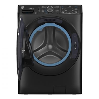 28" GE 5.8 Cu. Ft. Smart Front Load Washer and 7.8 Cu. Ft. Electric Dryer - GFW655SPVDS-GFD65ESMVDS