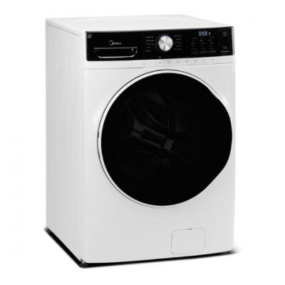 27" Midea 5.2 Cu. Ft. Front Load Washer and 8.0 Cu. Ft. Dryer - MLH52N4AWW-MLE52N4AWW