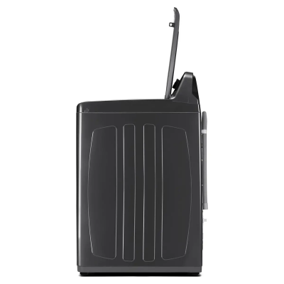 27" Midea 5.2 Cu. Ft. Top Load Smart Wave Impeller Washer in Black - MLTW52M2BGG