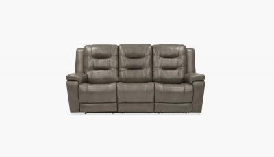 Palliser Power Reclining Sofa with Headrest and Lumbar - Leighton Sofa