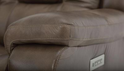 Palliser Power Reclining Sofa with Headrest and Lumbar - Leighton Sofa