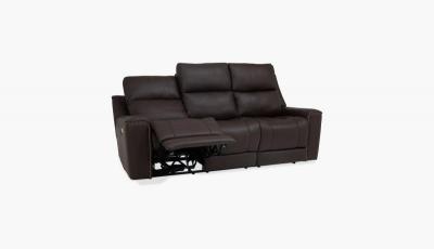 Palliser Power Reclining Sofa with Headrest and Lumbar - Hastings Sofa