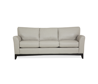 Palliser India Leather Sofa with Luxe Curved Back - ﻿77287-01