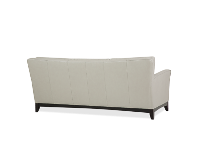 Palliser India Leather Sofa with Luxe Curved Back - ﻿77287-01