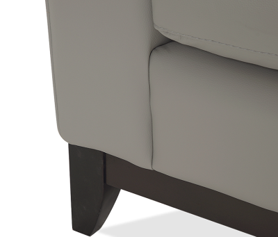 Palliser India Leather Sofa with Luxe Curved Back - ﻿77287-01