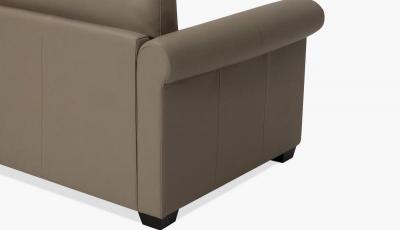 Palliser Leather Ensemble Roll Arm Sofa - Ensemble Roll Arm Sofa