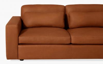 Palliser Ensemble Max Track Arm Leather Apartment Sofa - 77914-91