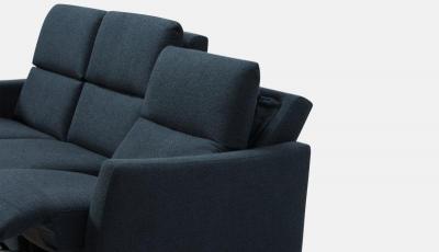 Palliser Luna Power Reclining Sofa with Headrest and Lumbar - Luna Sofa