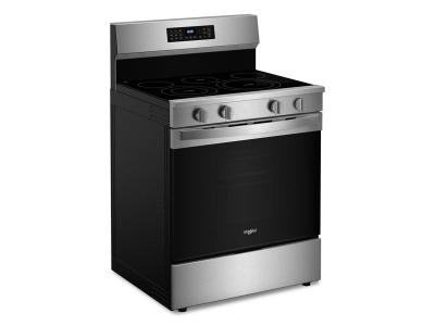 30" Whirlpool 5.3 Cu. Ft. Freestanding Electric Range - YWFES7030SZ