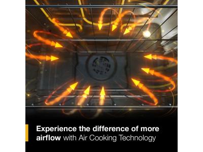 30" Whirlpool Gas Range with Air Cooking Technology - WFGS5730SZ