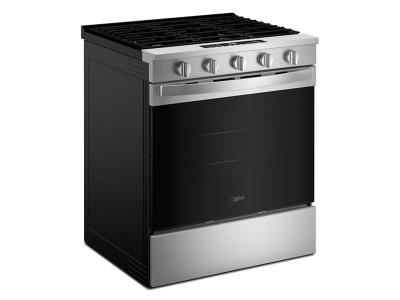 30" Whirlpool 5 Cu. Ft. Gas Range with Air Cooking Technology - WSGS5030SZ