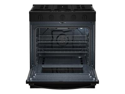 30" Whirlpool 5 Cu. Ft. Gas Range with Air Cooking Technology - WSGS5030SB