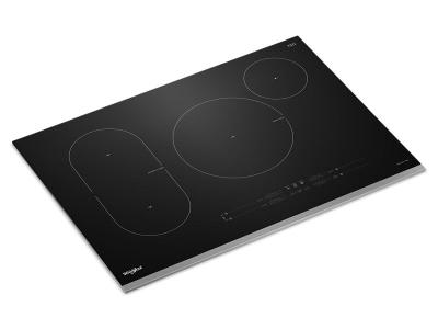 30" Whirlpool Intelligent Induction Cooktop with Temp Cook Technology - WCIT7030SS