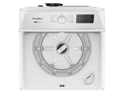 27" Whirlpool Top Load Washer with 2-in-1 Removable Agitator - WTW4107SW