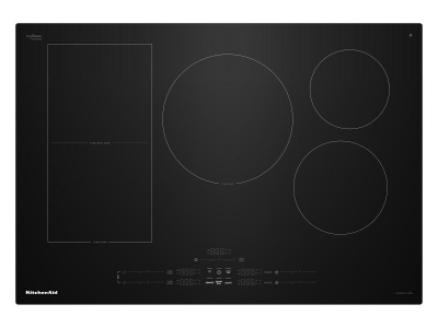 30" Kitchenaid Temp Cook Induction Cooktop with 5 Cooking Zones - KCIT730SBL