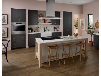 30" Kitchenaid Temp Cook Induction Cooktop with 5 Cooking Zones - KCIT730SBL