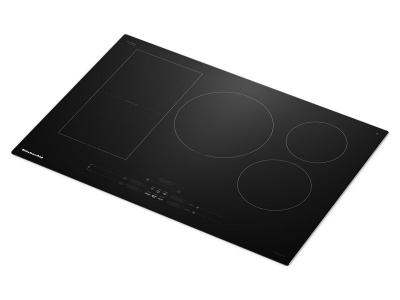 30" Kitchenaid Temp Cook Induction Cooktop with 5 Cooking Zones - KCIT730SBL
