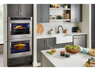 30" KitchenAid Double Wall Oven with Air Fry Mode - KOED530PPS