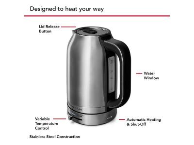KitchenAid 1.7 Liter Electric Kettle - KEK1701SX