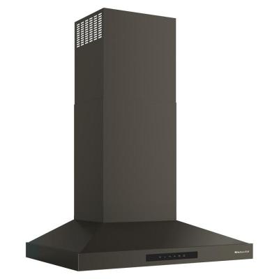 30" KitchenAid  Wall-Mount 4-Speed Canopy Hood - KVWC730SBE