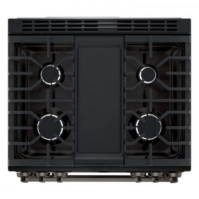 30" LG 6.3 Cu. Ft. Smart Gas Slide-In Range with ProBake Convection InstaView and Air Fry - LSGL6335Z
