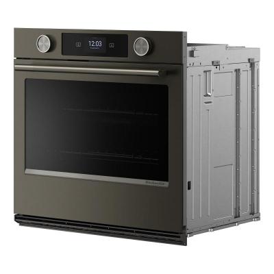 30" KitchenAid Smart Electric Single Wall Oven with Assisted Cooking Modes - KOES730SBE