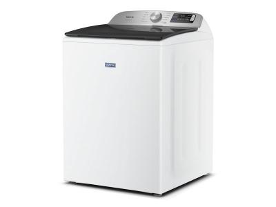 27" Maytag 6.0 Cu. Ft. Top Load Agitator Washer with Extra Power and Smart Appliance - MTW6205RW