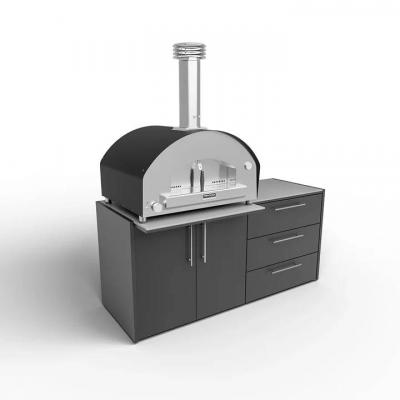 Fontana Forni Countertop Firenze Hybrid Gas And Wood Oven - FTFIR-H-A