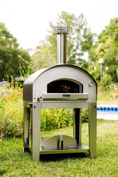 Fontana Forni Countertop Firenze Hybrid Gas And Wood Oven - FTFIR-H-A
