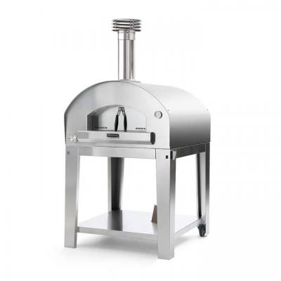 Fontana Forni Countertop Roma Hybrid Gas And Wood Oven - FTROM-H-S