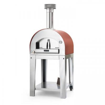 Fontana Forni Countertop Napoli Hybrid Gas And Wood Oven - FTNAP-H-R