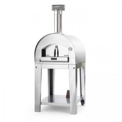 Fontana Forni Countertop Napoli Hybrid Gas And Wood Oven - FTNAP-H-S